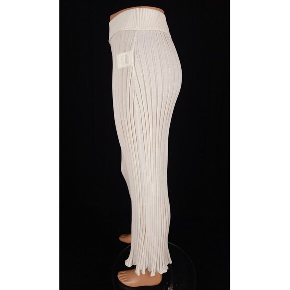 Rus Ombre Lounge Pants Size S Womens Off-White Knit $270 - Picture 5 of 16